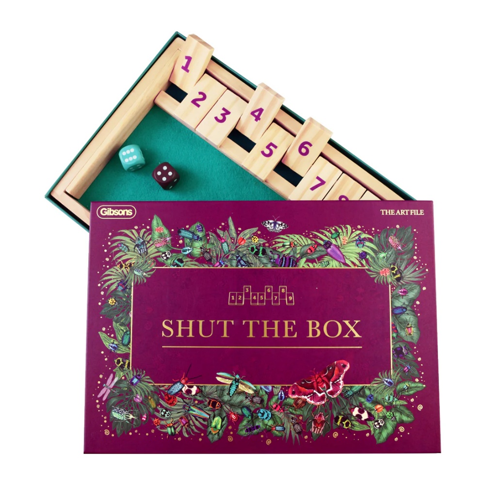Gibsons - The Art File: Shut the Box Family Board Game - Image 5