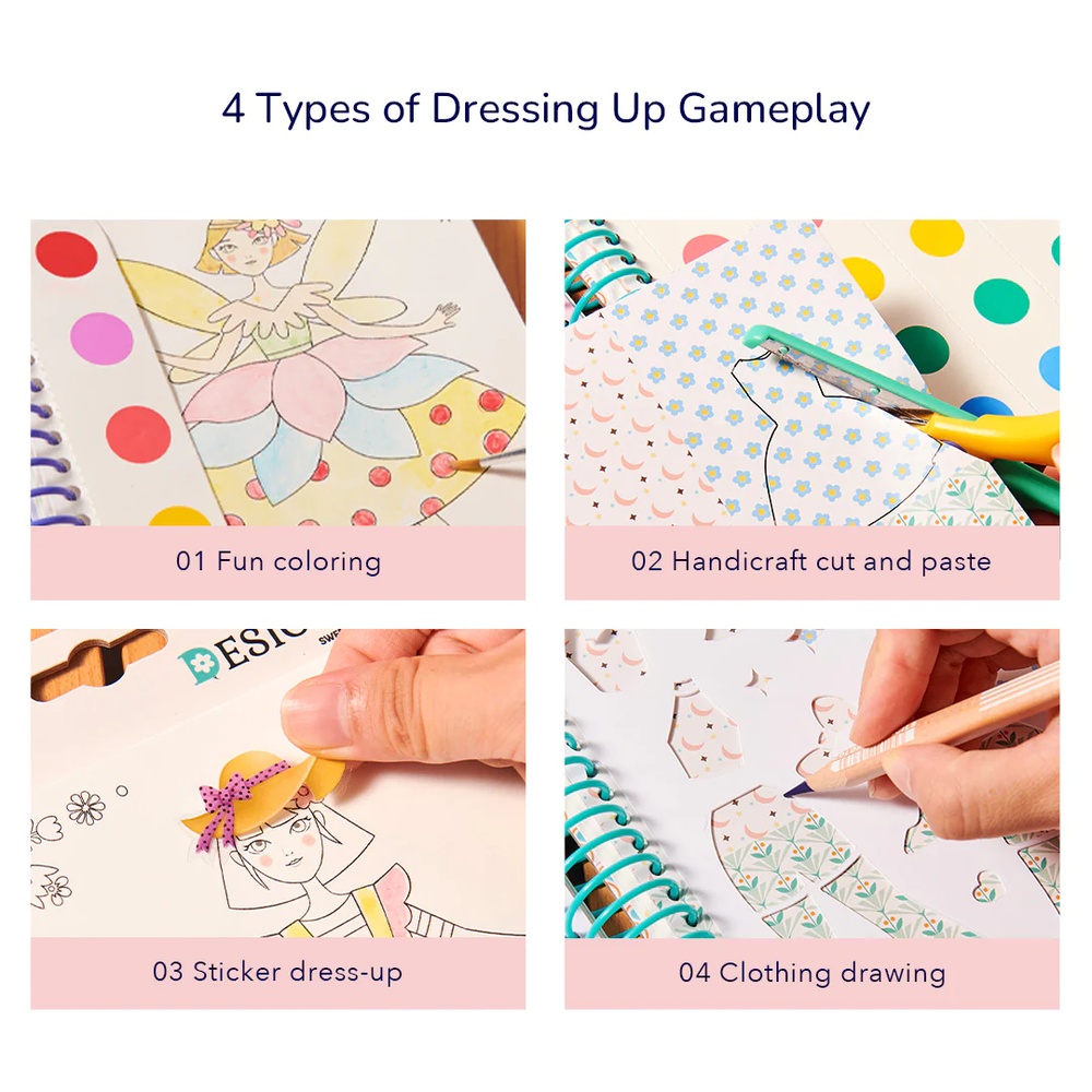 Mideer - Little Designer Arts & Crafts Book Set - Magic Club - Image 7