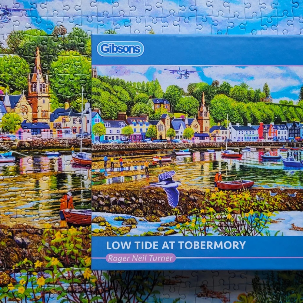 Gibsons - Low Tide at Tobermory - 636 Piece Jigsaw Puzzle - Image 7