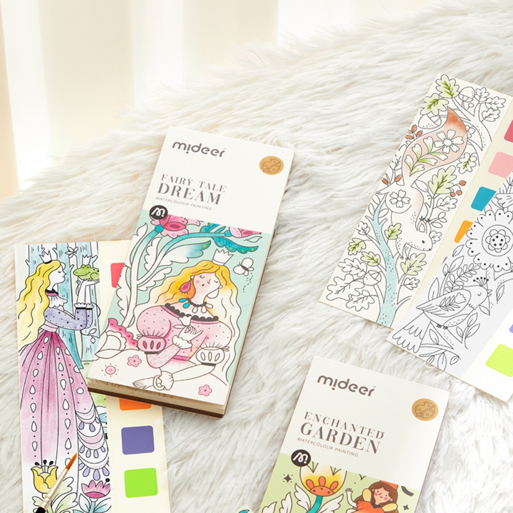 Mideer - Watercolour Painting Set - Travel Size - Fairy Tale Dream - Image 5