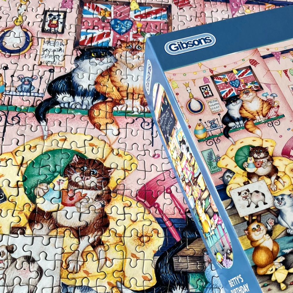 Gibsons - Bettys Birthday - 1000 Piece Jigsaw Puzzle - Image 3