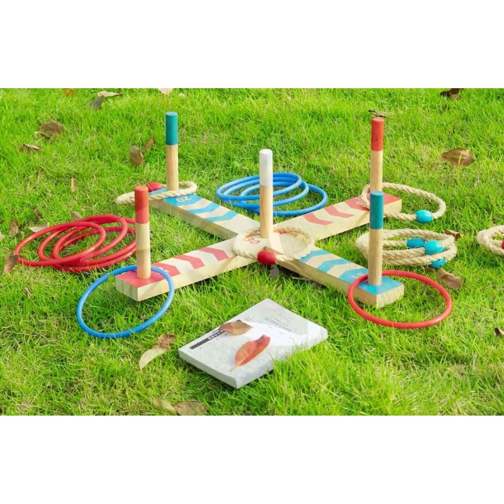 TookyToy - Outdoor Ring Toss Lawn Game - Image 2