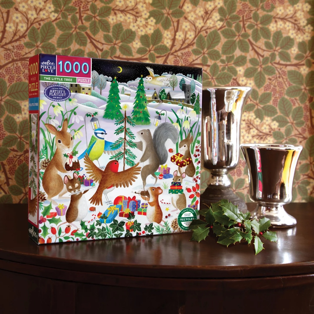 eeBoo - The Little Tree 1000 Piece Square Puzzle - Image 3