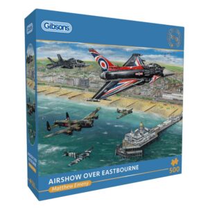 Gibsons - Airshow Over Eastbourne - 500 Piece Jigsaw Puzzle