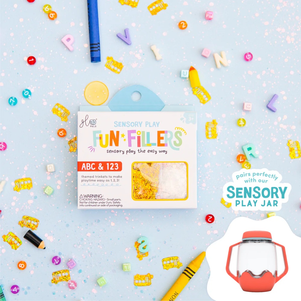 Glo Pals - Sensory Play Fun Fillers Pack - ABC & 123 - Image 3