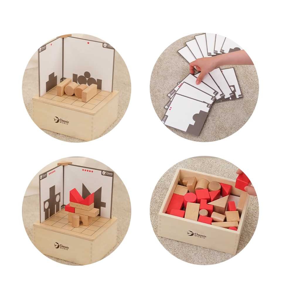 Classic World - Building Blocks - Spatial Thinking Game & Activity Cards - Image 4