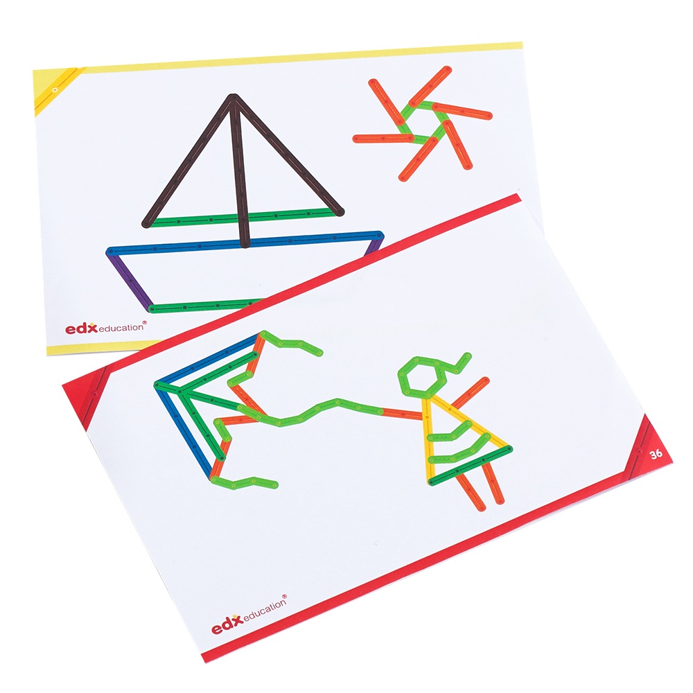 EDX Education - Activity Cards - Junior GeoStix - 10pcs