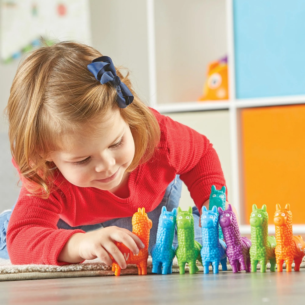 Learning Resources - Snap-n-Learn™ Letter Llamas: ABC Alphabet Fine Motor Toy Toddlers - Image 3