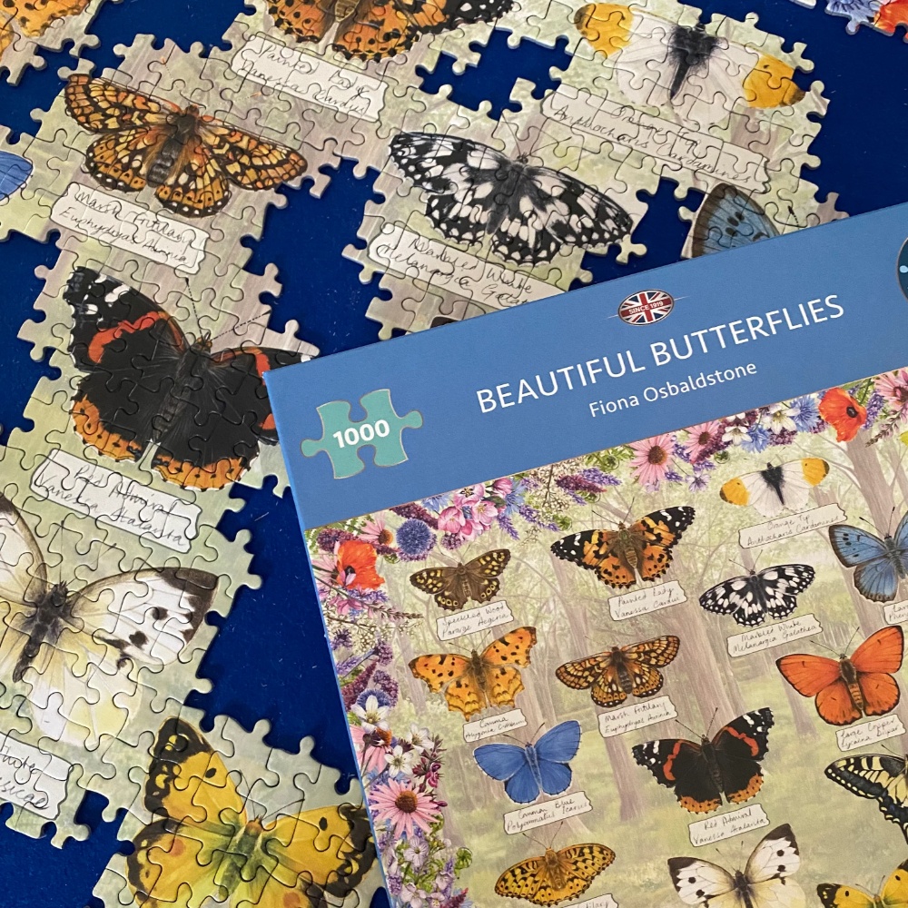 Gibsons - Beautiful Butterflies - 1000 Piece Jigsaw Puzzle - Image 6