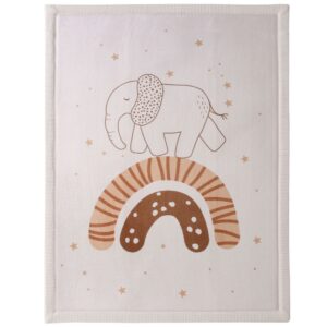 Hakuna Matte - CloudSoft Play Mat Carpet - Rainbow Elephant 170 x 120 x 2.5 cm