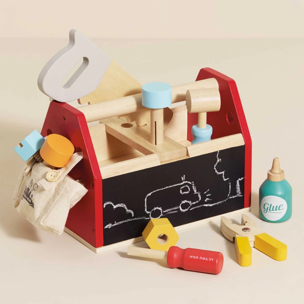 Le Toy Van - Tool Box & Wooden Tools - Image 4