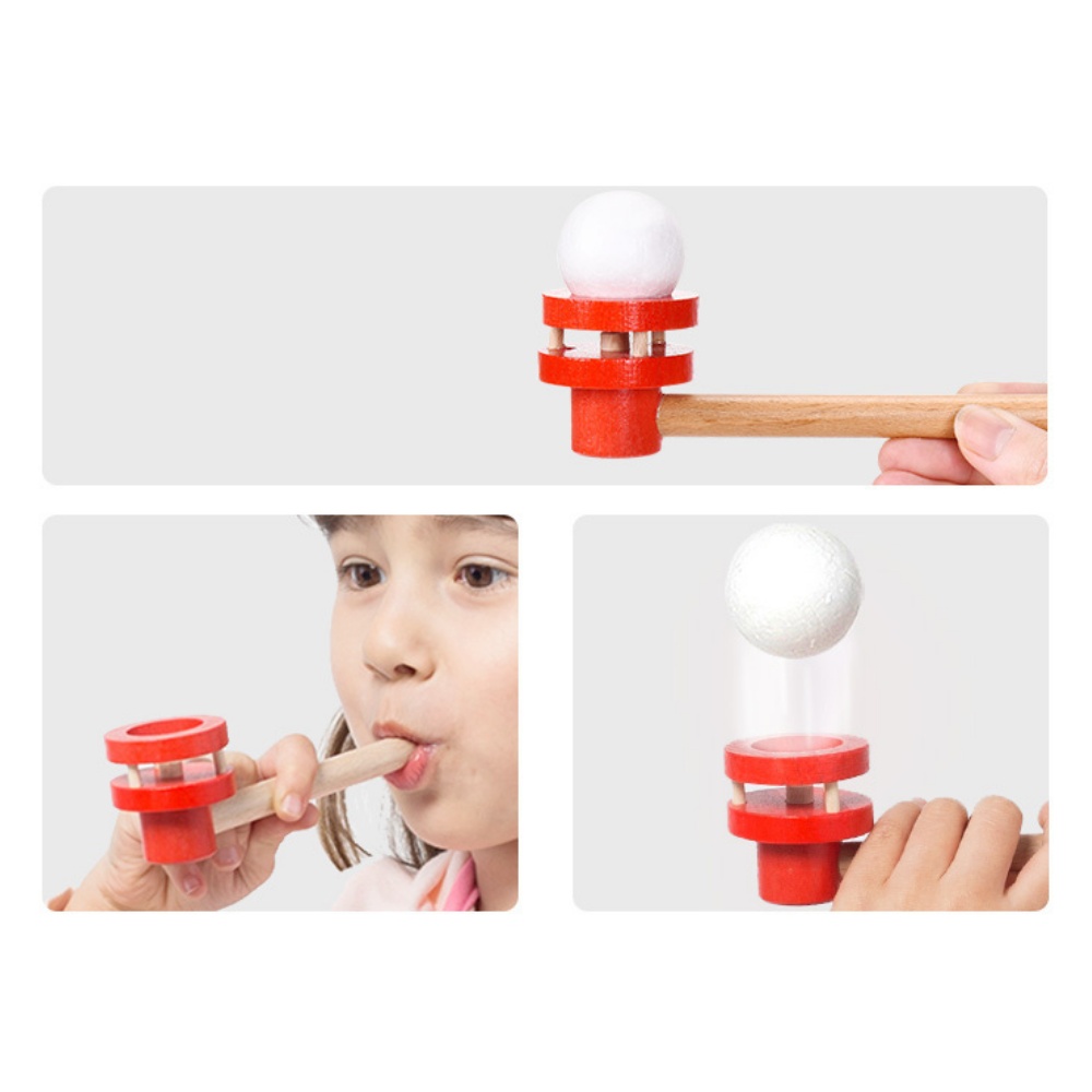 Mideer - Wooden Blow Pipe: Breathing Therapy Toy for Kids - Image 3