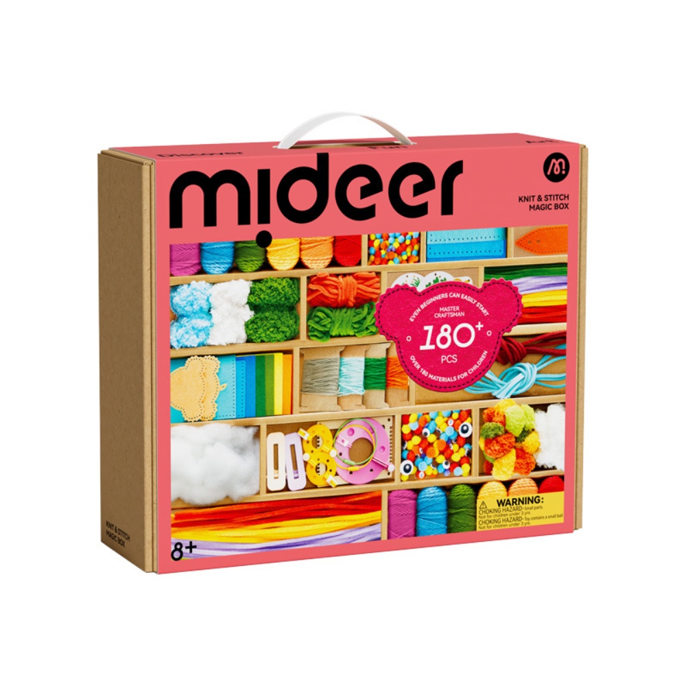 Mideer - Arts & Crafts Box for Kids - DIY Craft Kit 180+ Pieces - Image 7