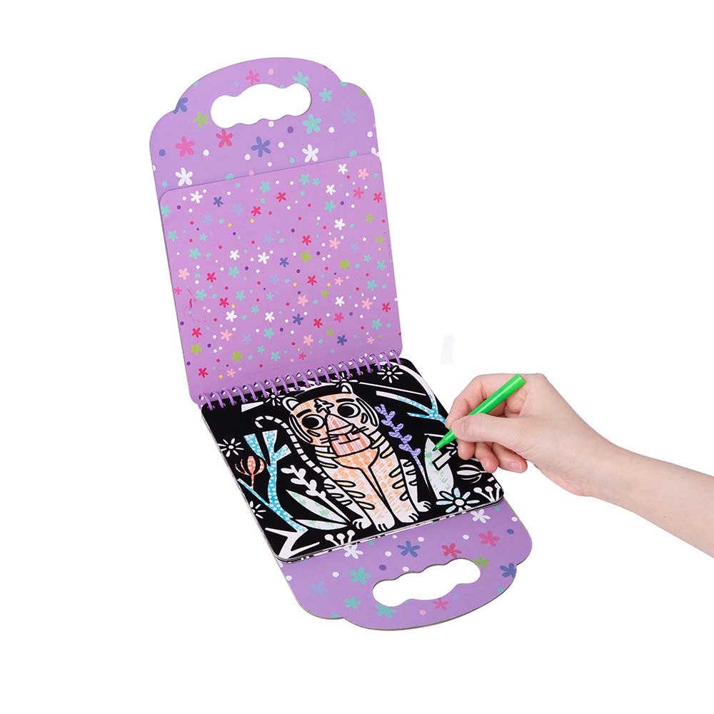 TookyToy - Velvet Coloring Kit - Animals-** - Image 2