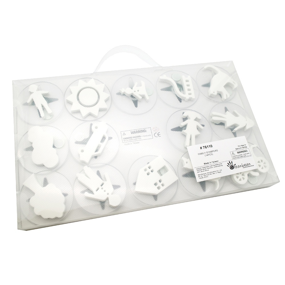 EDX Education - Paint Stamp Family 14pc - Image 2