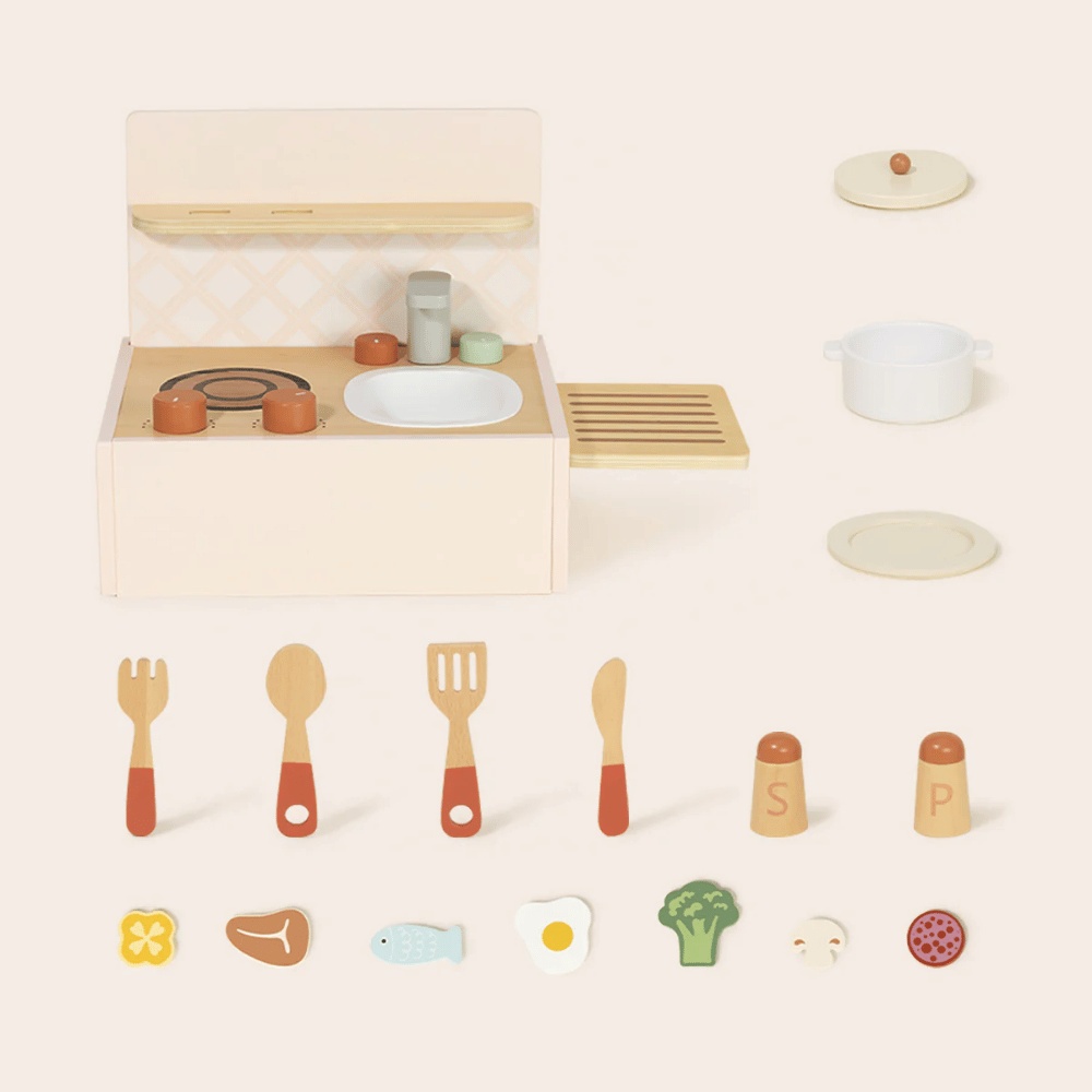 TookyToy - Pretend Play Kitchenware & Cooking Toy Playset - Image 6