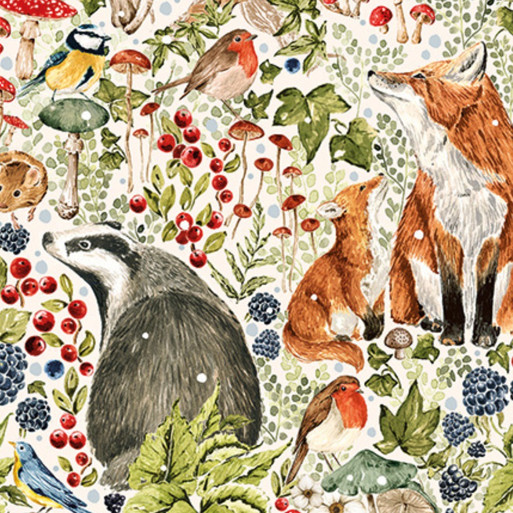Gibsons - The Art File: Woodland Wildlife - 1000 Piece Jigsaw Puzzle - Image 4