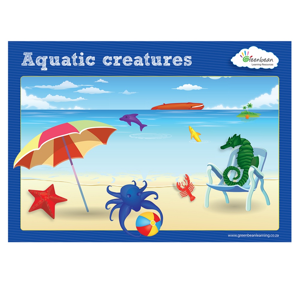 EDX Education - Multi-Coloured Aquatic Counters, Activity Cards and Tweezers - Image 2