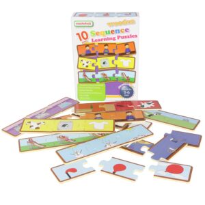 Masterkidz - Wooden Puzzle - Sequencing - 20pcs