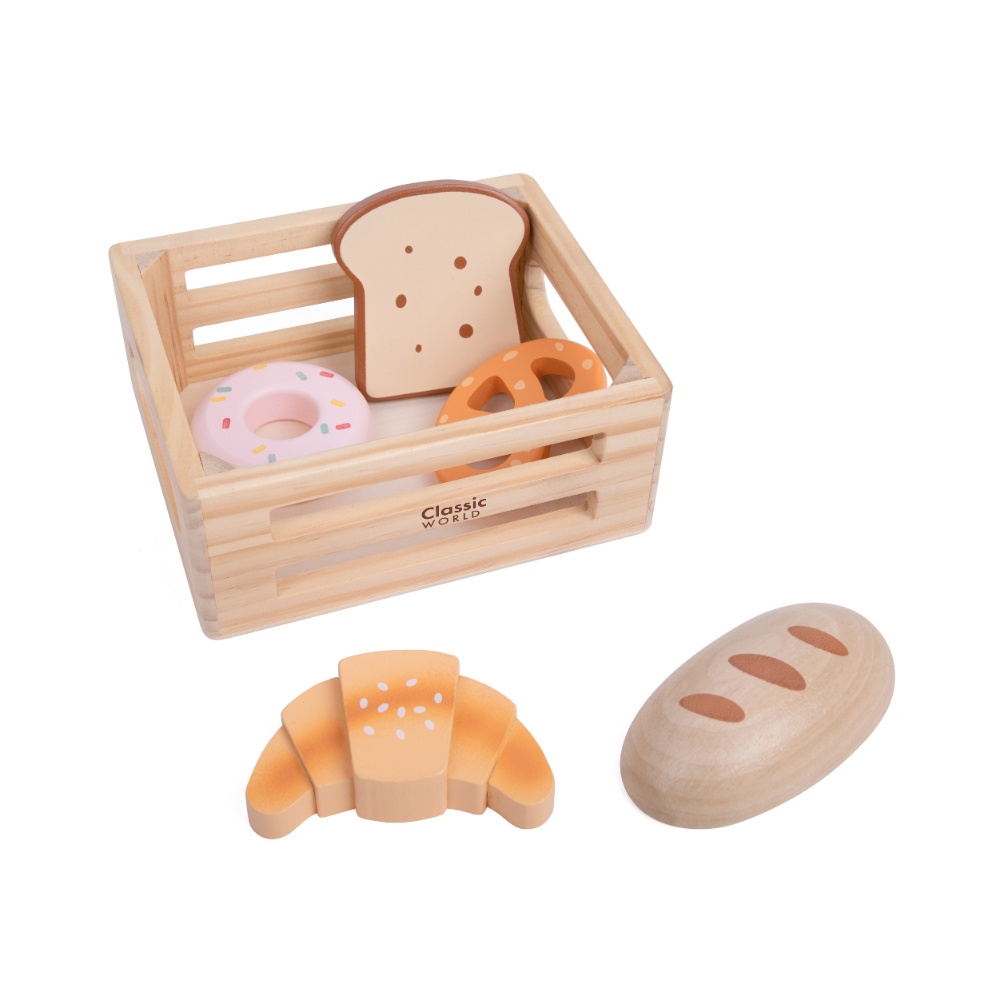 Classic World - Pretend & Play - Bread Basket - Image 6
