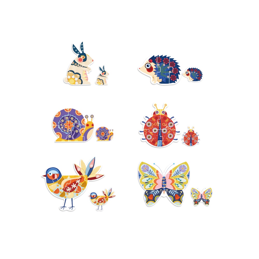 Mideer - My First Puzzle for Kids - Garden Animals - 26pcs - Image 4