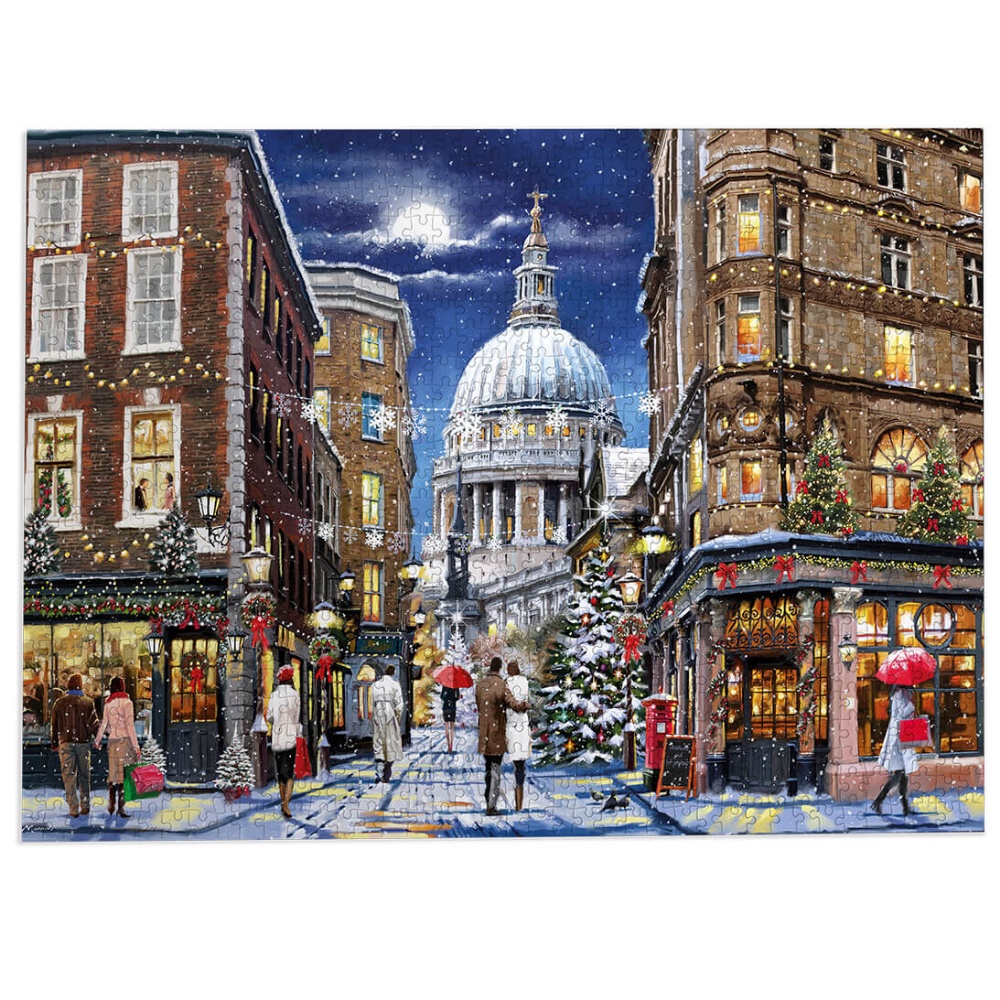 Gibsons - St Paul's at Christmas - 1000 Piece Jigsaw Puzzle - Image 6