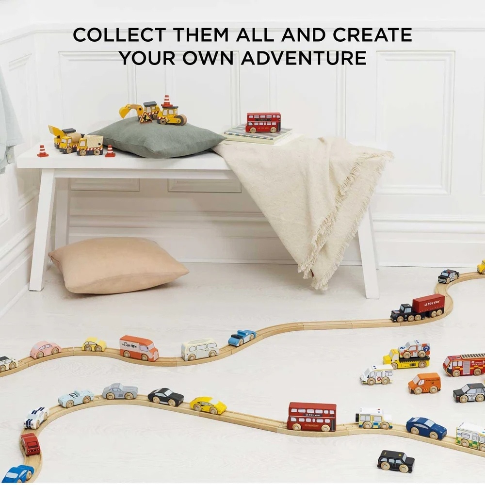 Le Toy Van - American Toy Car Set - 7pcs - Image 6