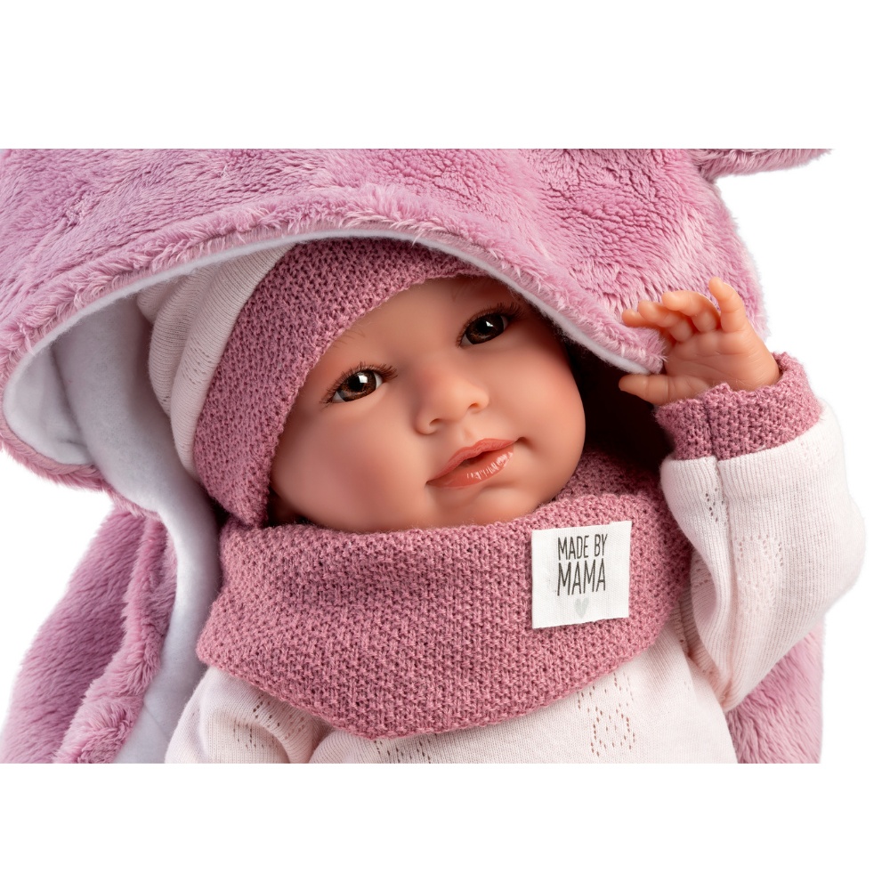 Llorens - Baby Girl Doll with Crying Mechanism, Clothing & Sleeping-bag: Mimi - 42cm - Image 7