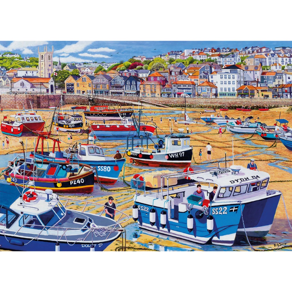 Gibsons - Sand at St Ives - 1000 Piece Jigsaw Puzzle - Image 2