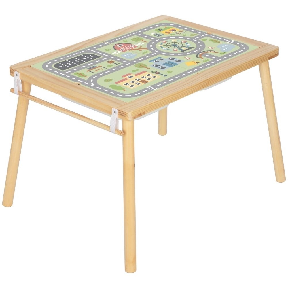 TookyToy - Multi-Activty Kids Table with Sensory Bins, Tabletop & Roll Holder - Image 4