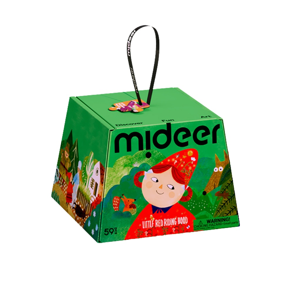 Mideer - Artist Fairytale Puzzle: Little Red Riding Hood 59pcs - Image 2