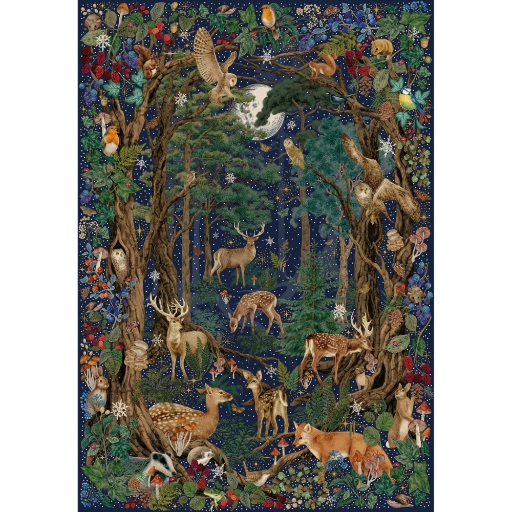 Gibsons - The Art File: Into the Forest - 1000 Piece Jigsaw Puzzle - Image 2