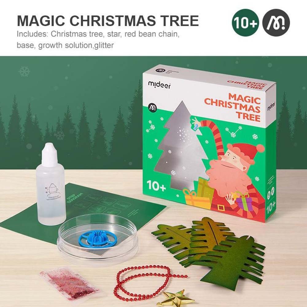 Mideer - Magic Crystal Growing Christmas Tree - Image 7