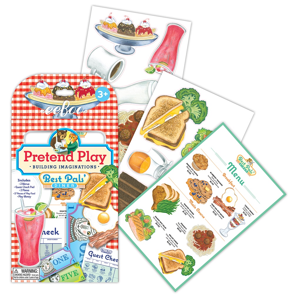eeBoo - Best Pals Diner Pretend Play -**