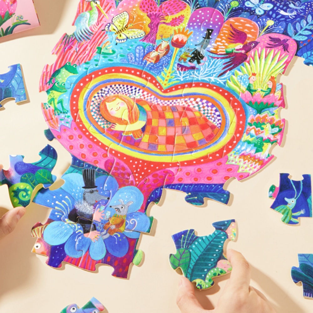 Mideer - Artist Fairytale Puzzle: Thumbelina 66pcs - Image 3