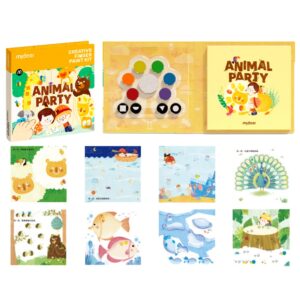Mideer - Mideer Creative Finger Paint Kit - Animal Party