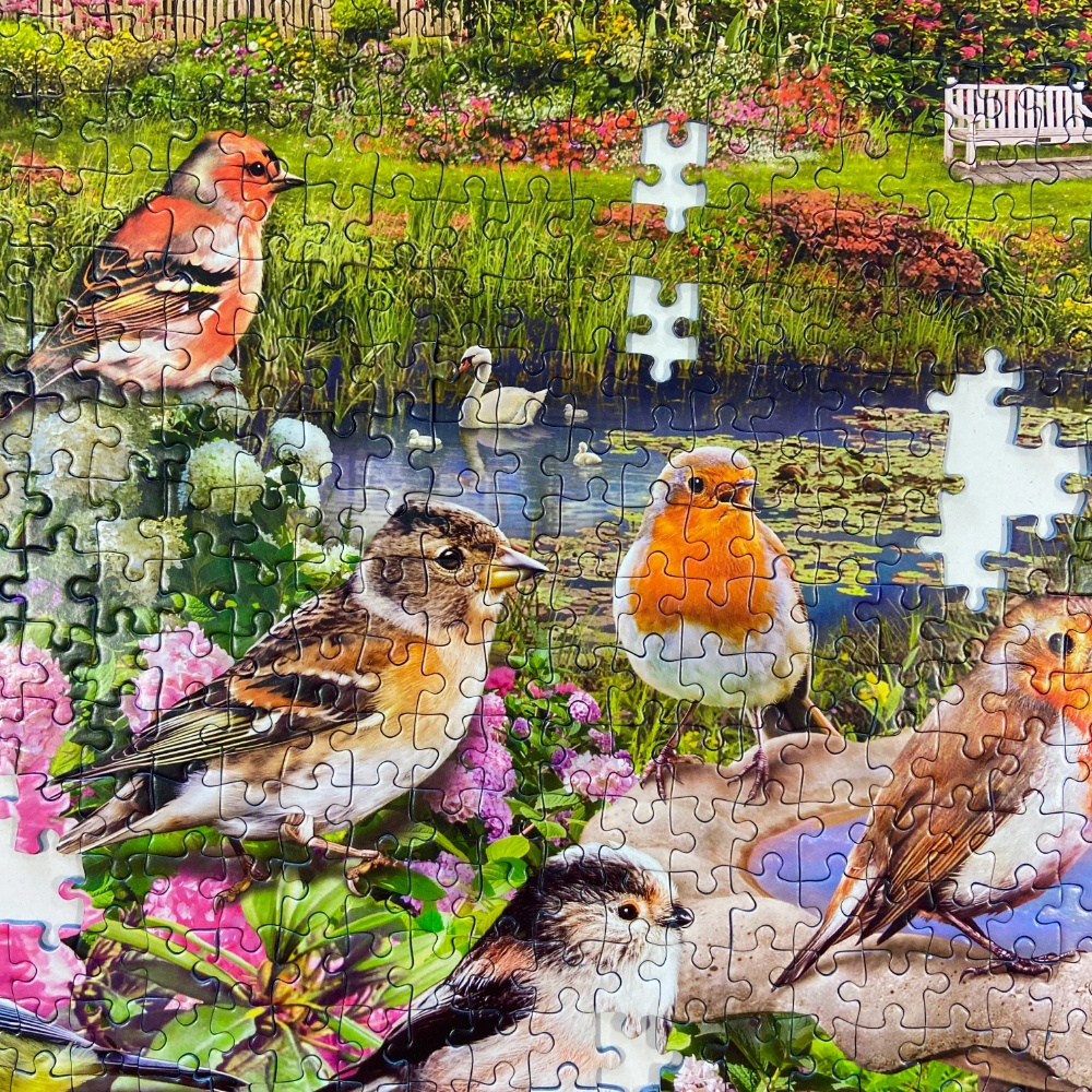 Gibsons - Birdsong by the Stream - 1000 Piece Jigsaw Puzzle - Image 4