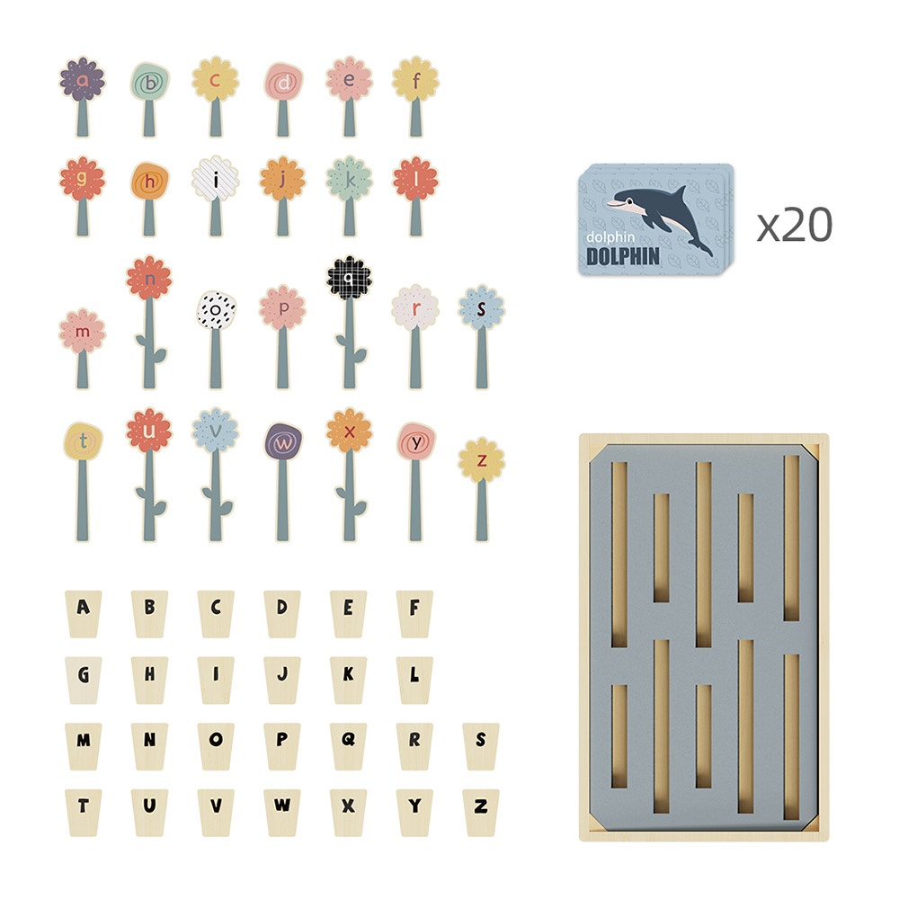 TopBright - ABC Flowers Spelling & Vocabulary Game with Activity Cards - Image 7