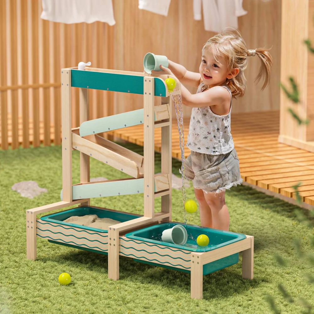 TopBright - Outdoor Wooden Sand and Water Play Station - Image 2