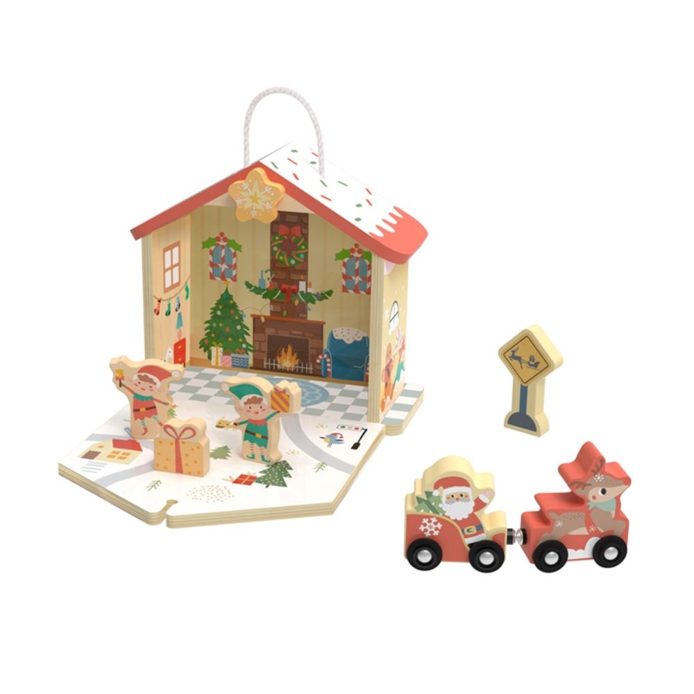 hi Pando - Wooden Christmas Story Box Play Set - Image 4