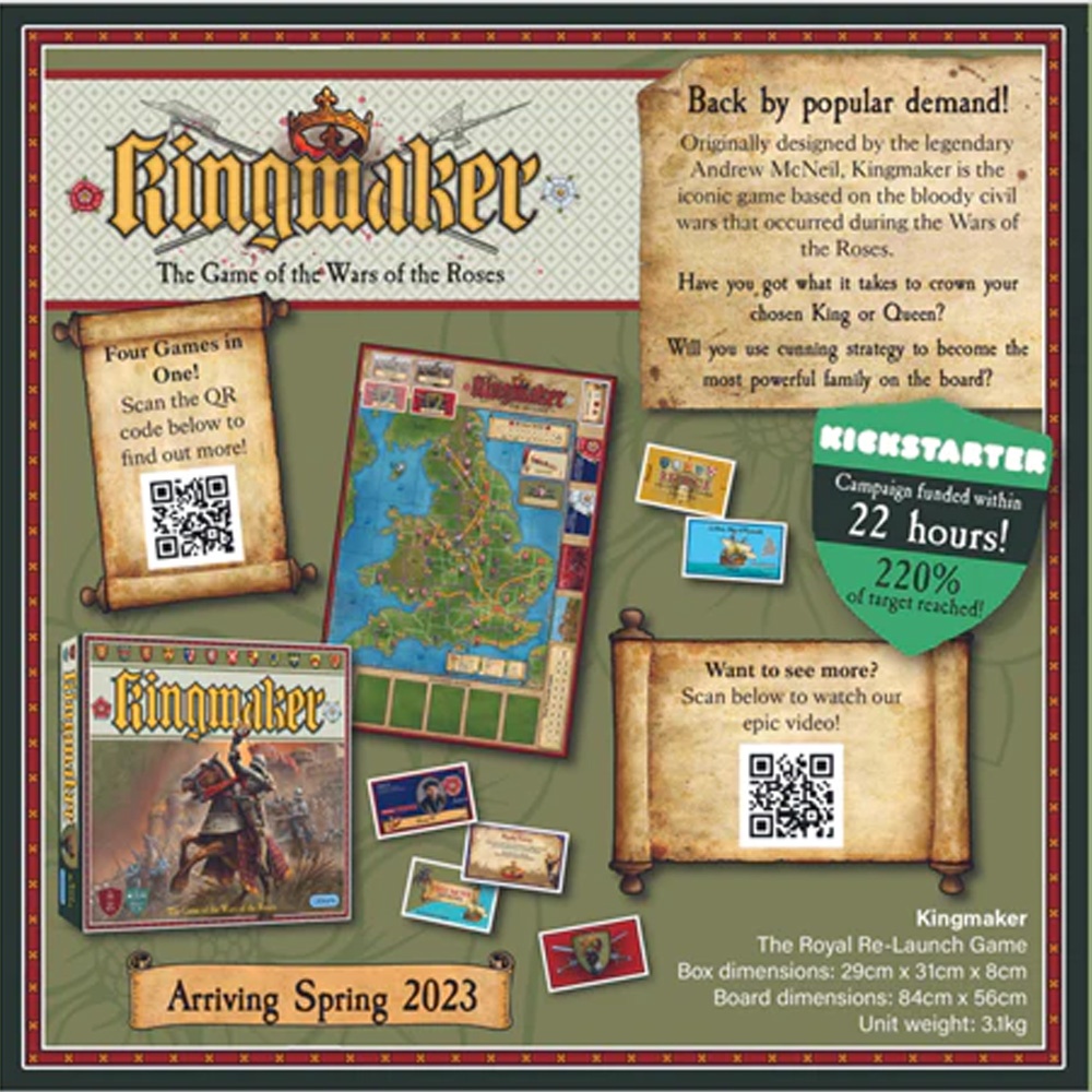 Gibsons - Kingmaker - The Royal Re-Launch - Board Game - Image 8