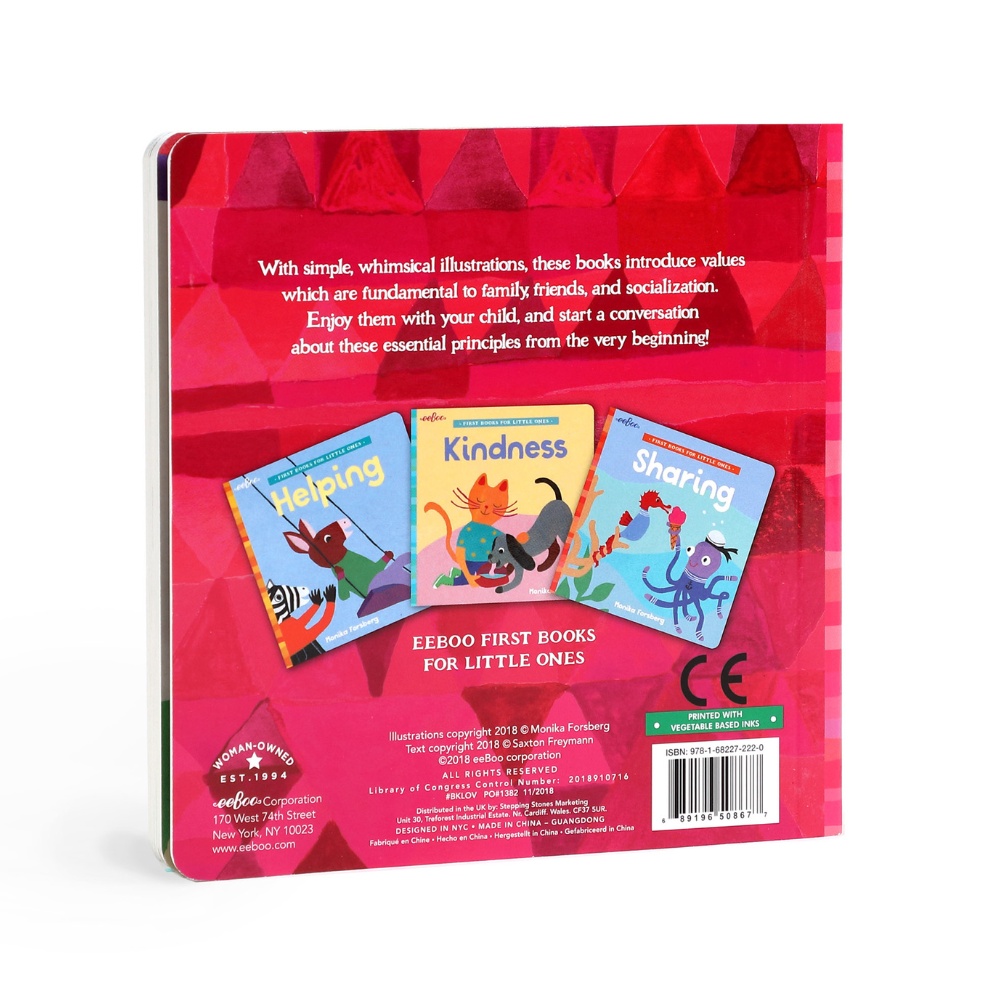 eeBoo - First Books for Little Ones - Love - Picture Board Book - Image 5