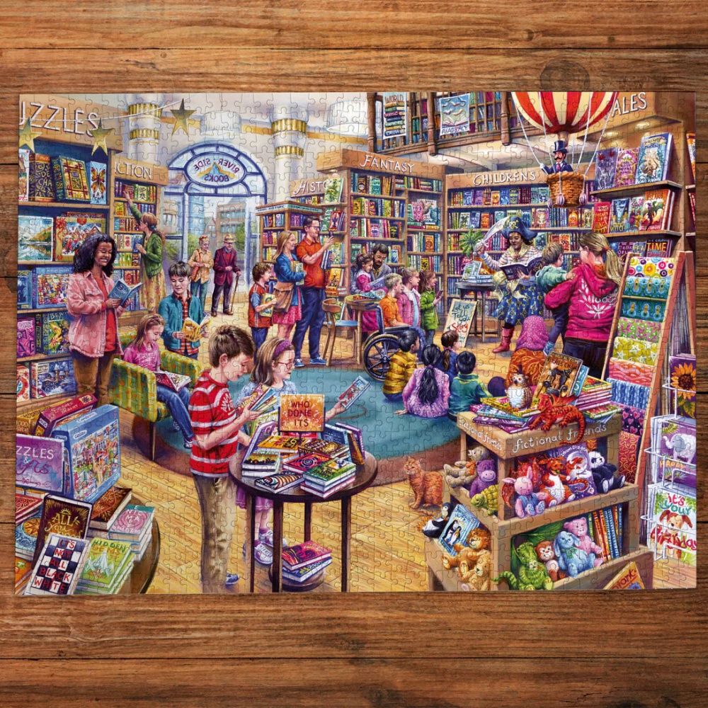 Gibsons - Page Turners - 1000 Piece Jigsaw Puzzle - Image 3