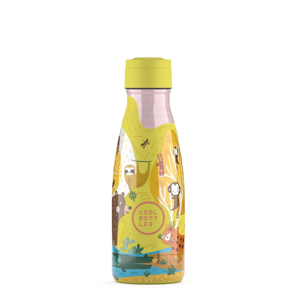 Cool Bottles - Kids Triple-Insulated Water Bottle - Jungle Park 260ml - Image 3