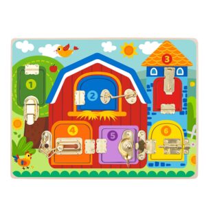 TookyToy - Latches Activity Activity Busy Board