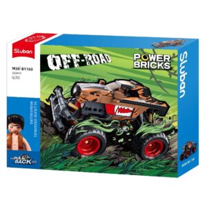 Sluban Building Set: Pull Back PowerBricks - Off Road Vehicle - 269pcs