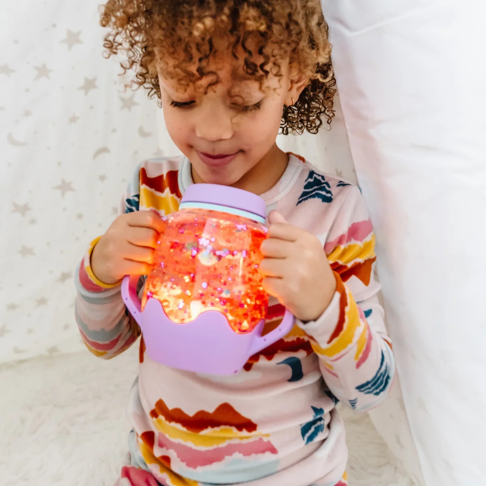 Glo Pals - Water Activated Sensory Play Jar - Stardust - Image 2