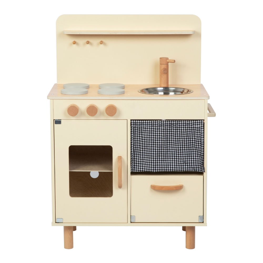 TookyToy - Pretend Play Wooden Kitchen Set with Accessories - Image 4