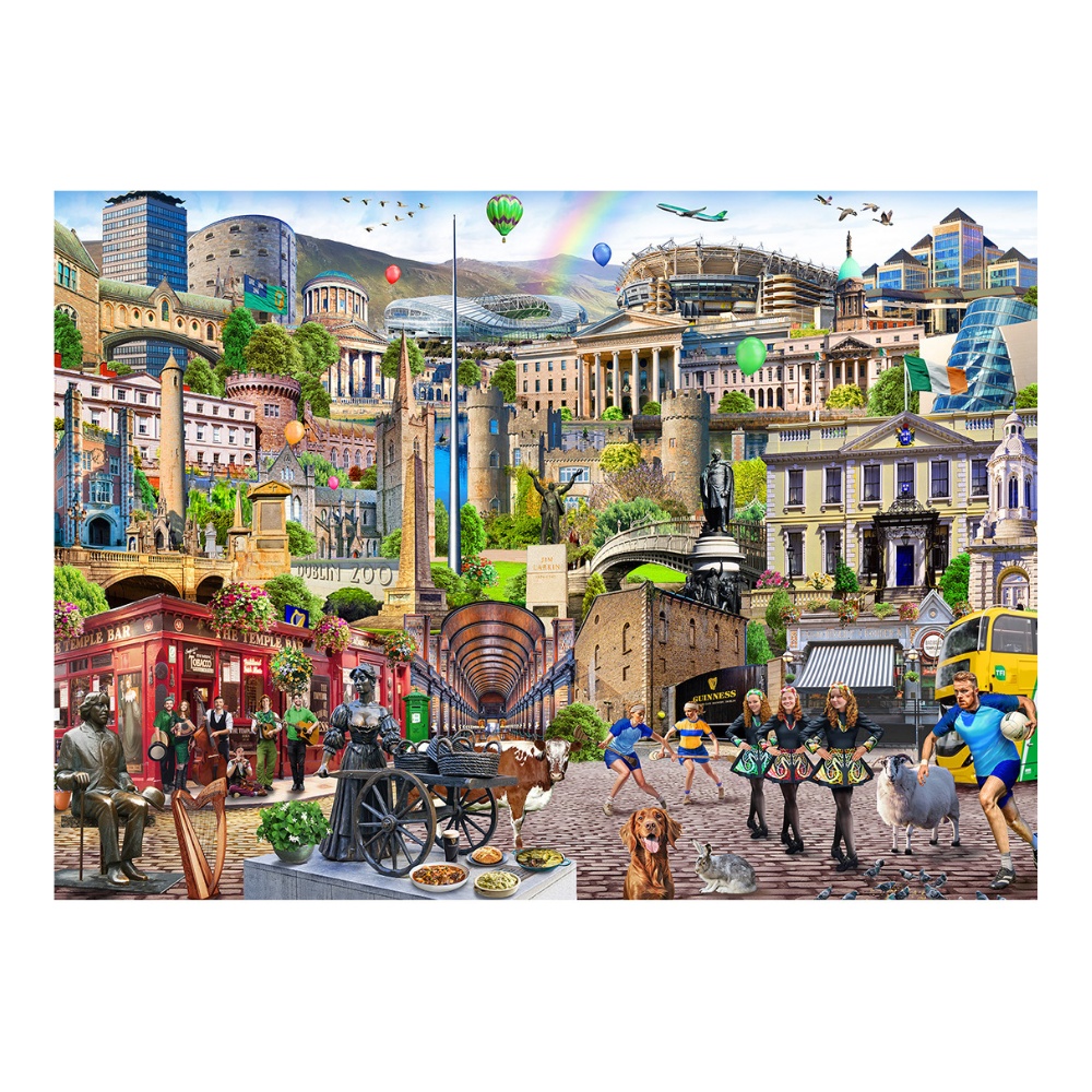 Gibsons - Dublin Calling - 1000 Piece Jigsaw Puzzle - Image 2