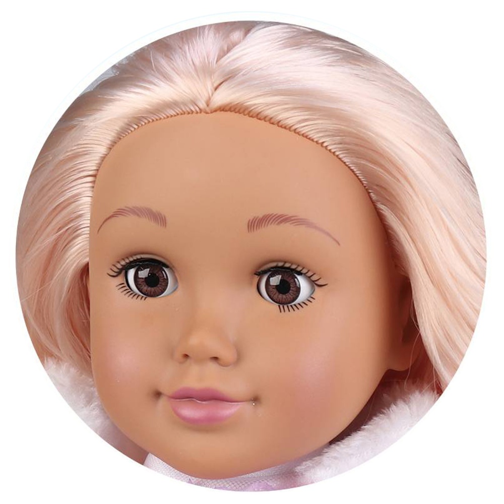 Fashion Doll - Blonde Hair, Skirt & Ballerina Flats - 46cm - Image 3